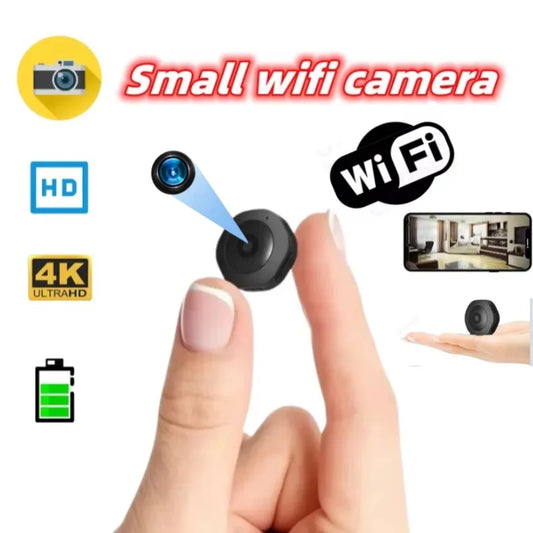 Mini 4K 1080P HD Espia Camera Wifi Smart Home Security IP Webcam Remote Monitoring Small Camcorder Night Vision Invisible Camera