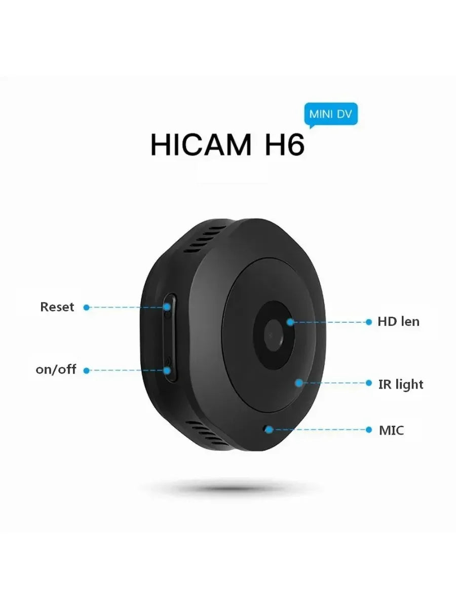 Mini 4K 1080P HD Espia Camera Wifi Smart Home Security IP Webcam Remote Monitoring Small Camcorder Night Vision Invisible Camera
