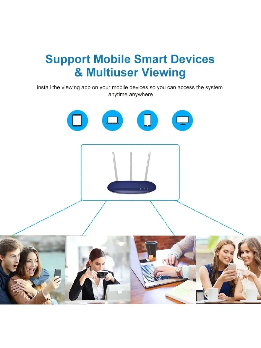 Mini 4K 1080P HD Espia Camera Wifi Smart Home Security IP Webcam Remote Monitoring Small Camcorder Night Vision Invisible Camera