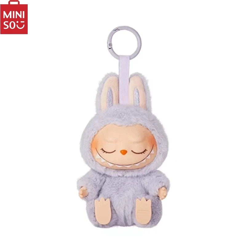 Miniso NEW Anime Figure Have A Seat Series Vinyl Pendant Doll Model Cute Monster Keychain Decorative Ornament Birthday Gift 2025
