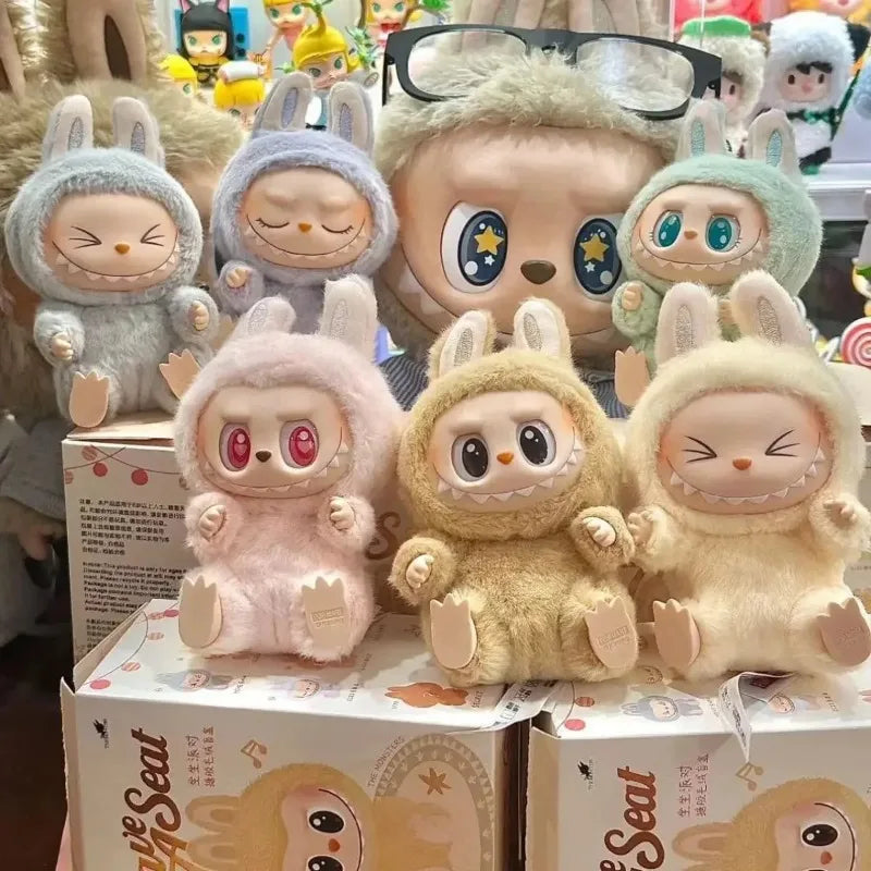 Rabu monster box toys,macaroon II,vinyl dolls blind box models,key chains, gifts table decorations,Christmas gifts for children.