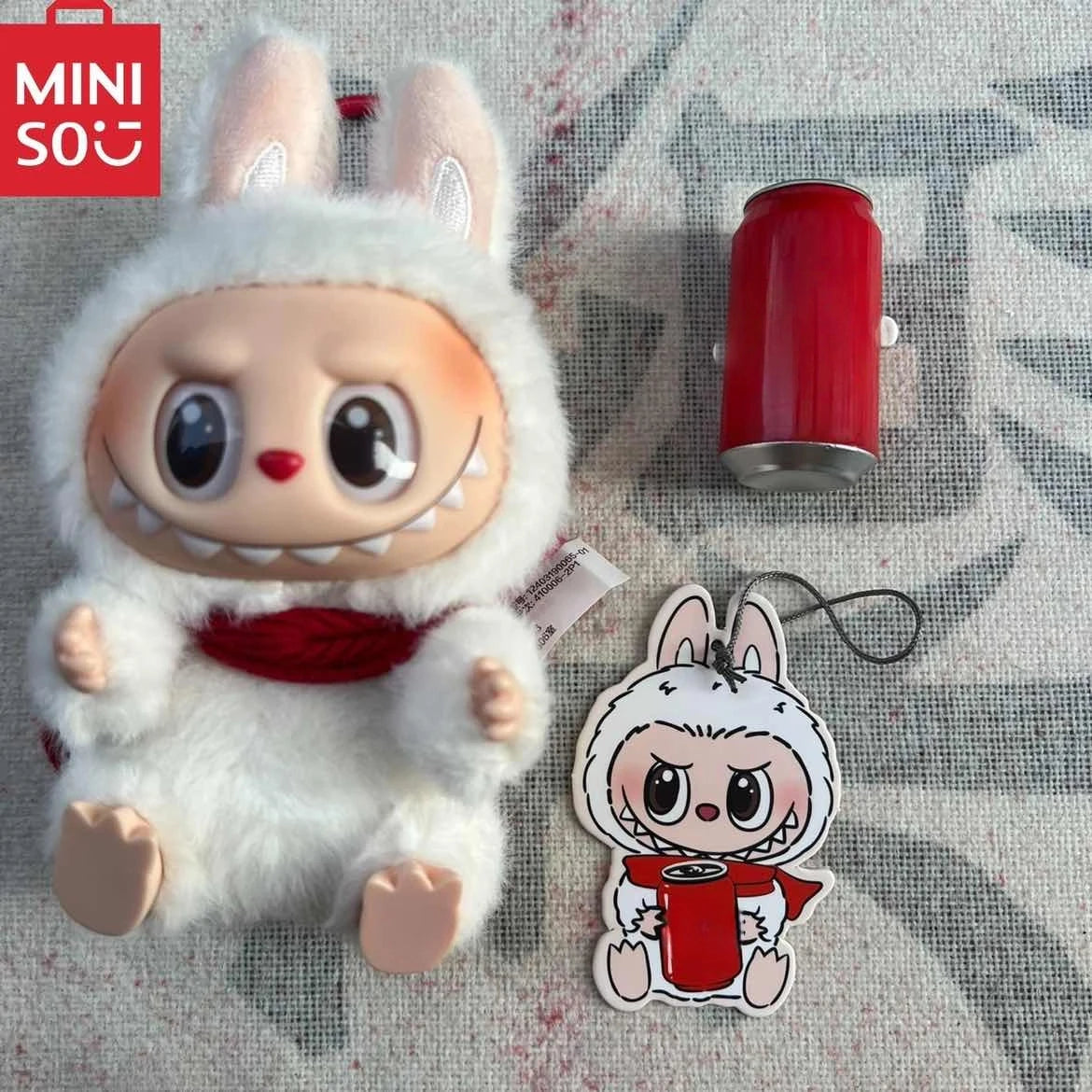 MINISO Blind Box Cola Monster Many Collection Series Vinyl Face Toy Animated Character Face Doll Mystery Surprise Keychain Gift