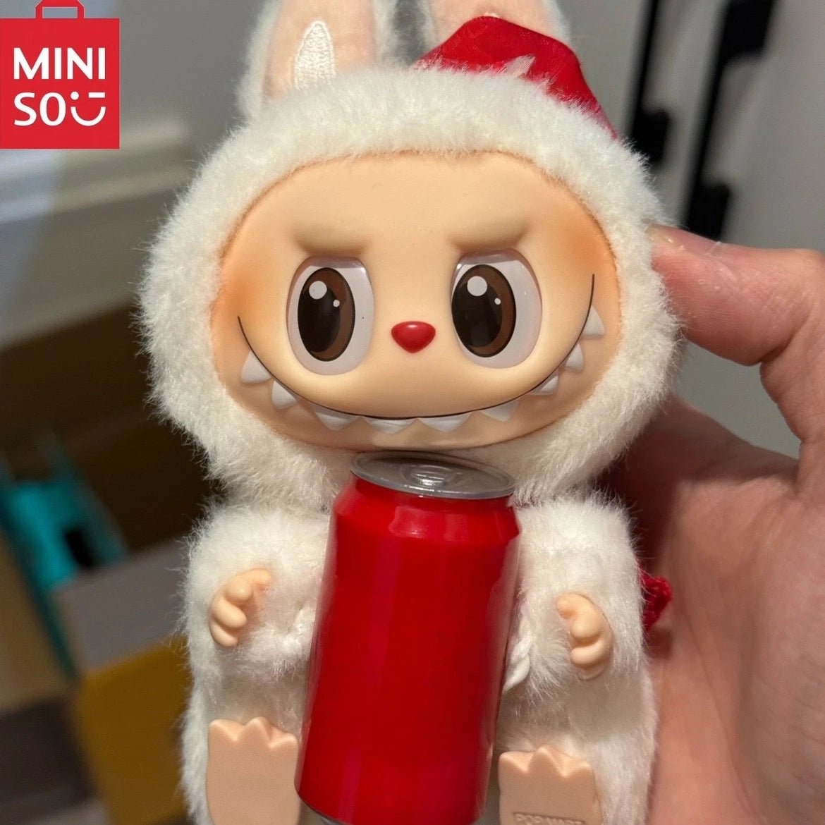 MINISO Blind Box Cola Monster Many Collection Series Vinyl Face Toy Animated Character Face Doll Mystery Surprise Keychain Gift