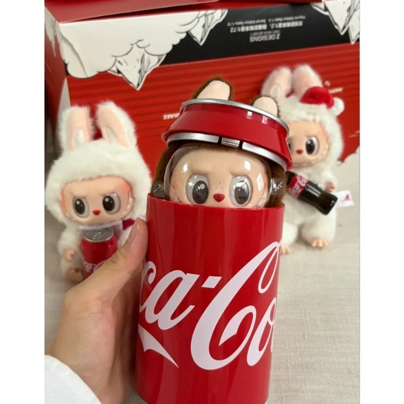 COCA-COLA series vinyl based character random design action character collection toys home decorations holiday birthday gifts