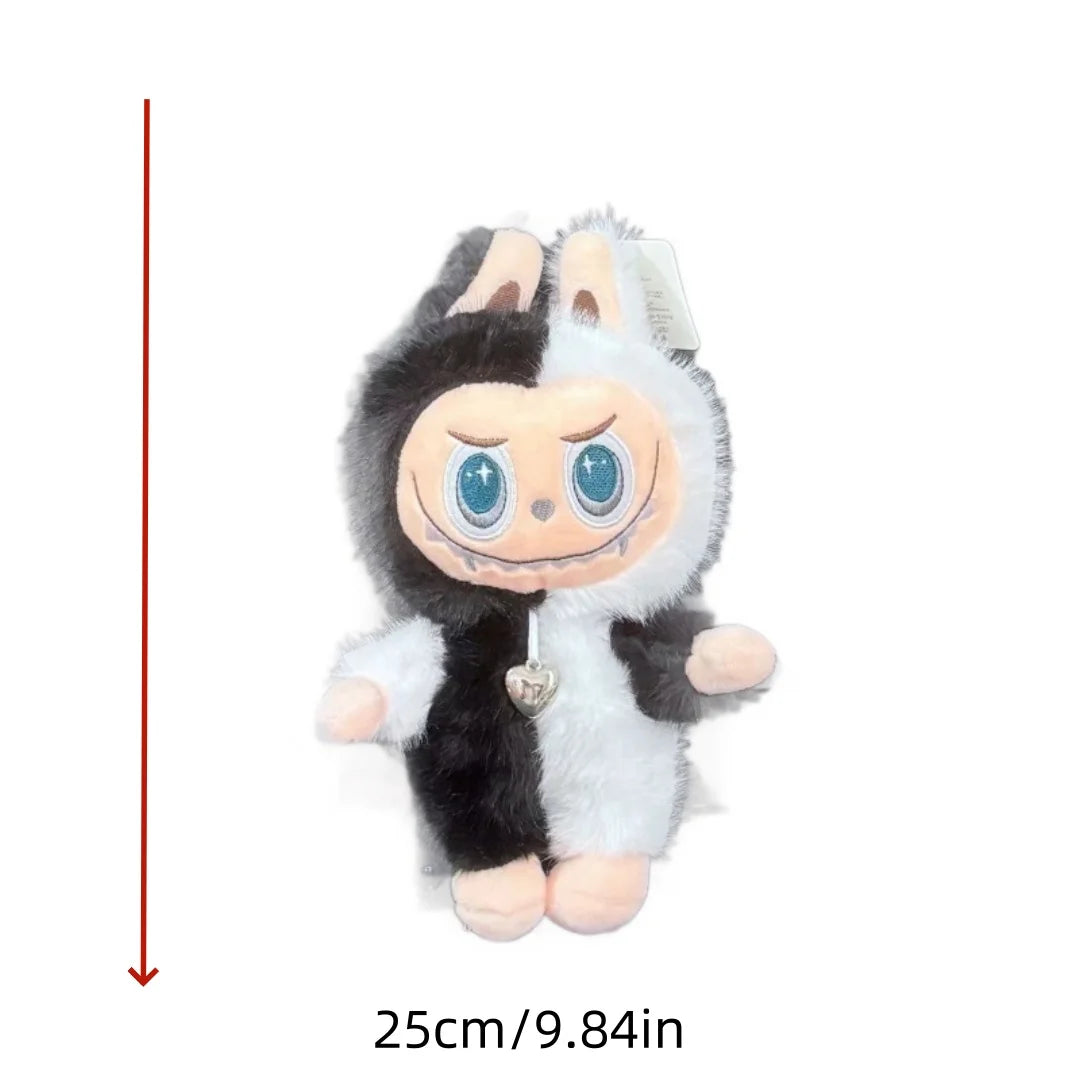 Angel Demon Rabu Cloth Plush Toy New Cute Doll Black and White Cloth Tooth Doll Doll
