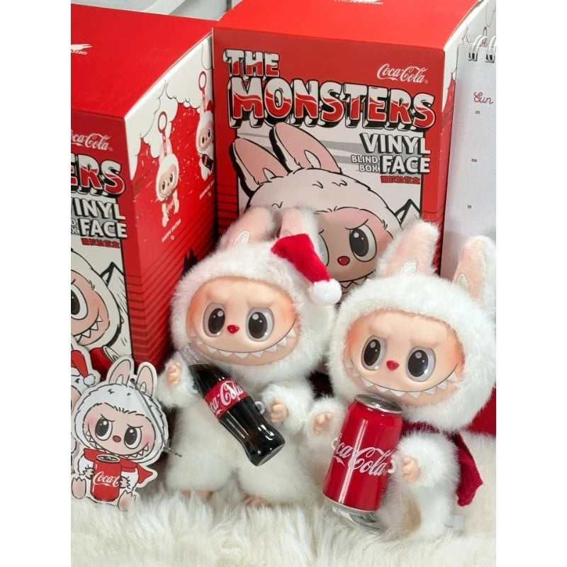 COCA-COLA series vinyl based character random design action character collection toys home decorations holiday birthday gifts