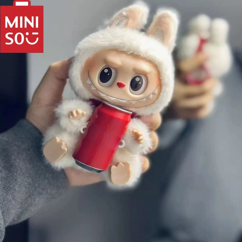 MINISO Blind Box Cola Monster Many Collection Series Vinyl Face Toy Animated Character Face Doll Mystery Surprise Keychain Gift