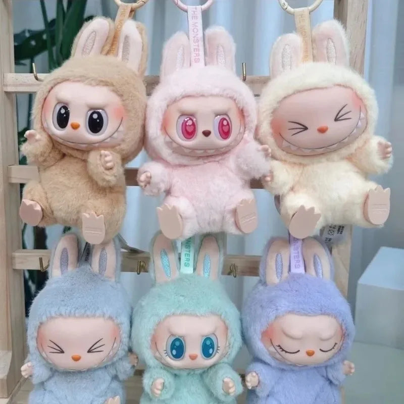 Rabu monster box toys,macaroon II,vinyl dolls blind box models,key chains, gifts table decorations,Christmas gifts for children.