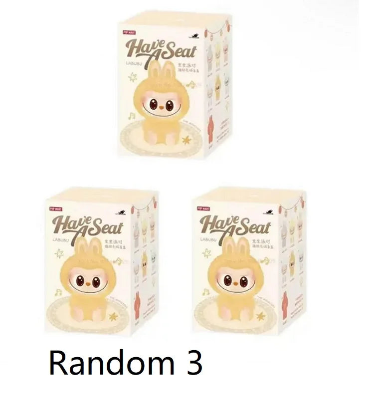 Rabu monster box toys,macaroon II,vinyl dolls blind box models,key chains, gifts table decorations,Christmas gifts for children.