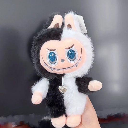 Angel Demon Rabu Cloth Plush Toy New Cute Doll Black and White Cloth Tooth Doll Doll