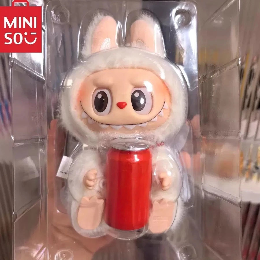 MINISO Blind Box Cola Monster Many Collection Series Vinyl Face Toy Animated Character Face Doll Mystery Surprise Keychain Gift