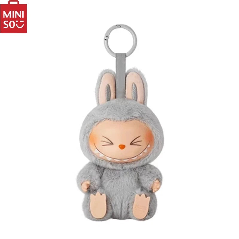 Miniso NEW Anime Figure Have A Seat Series Vinyl Pendant Doll Model Cute Monster Keychain Decorative Ornament Birthday Gift 2025