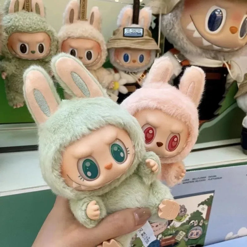 Rabu monster box toys,macaroon II,vinyl dolls blind box models,key chains, gifts table decorations,Christmas gifts for children.
