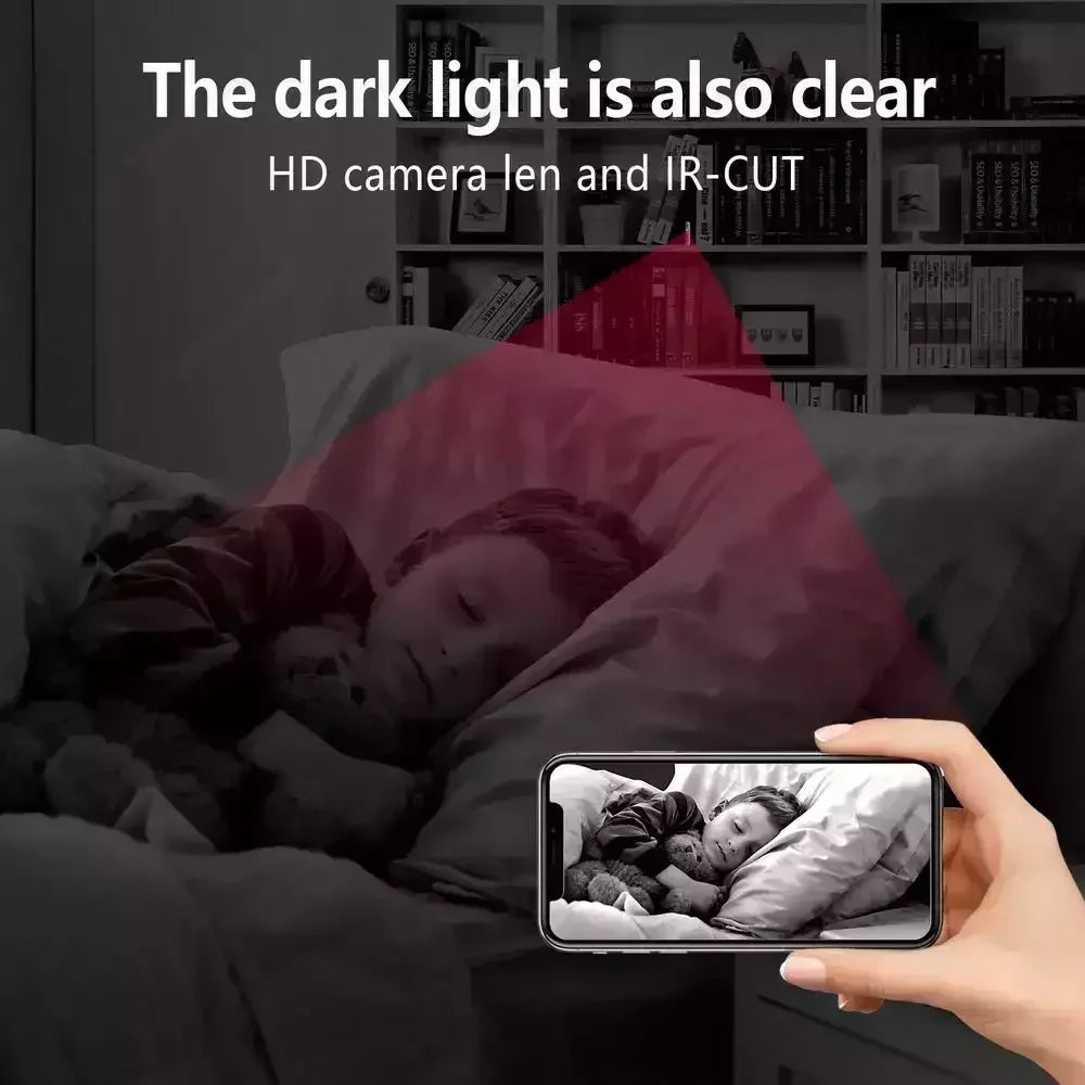 Mini 4K 1080P HD Espia Camera Wifi Smart Home Security IP Webcam Remote Monitoring Small Camcorder Night Vision Invisible Camera