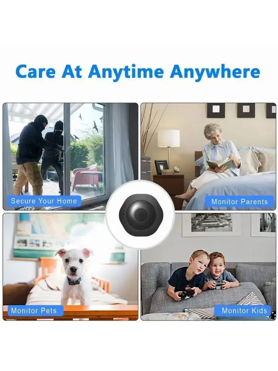 Mini 4K 1080P HD Espia Camera Wifi Smart Home Security IP Webcam Remote Monitoring Small Camcorder Night Vision Invisible Camera