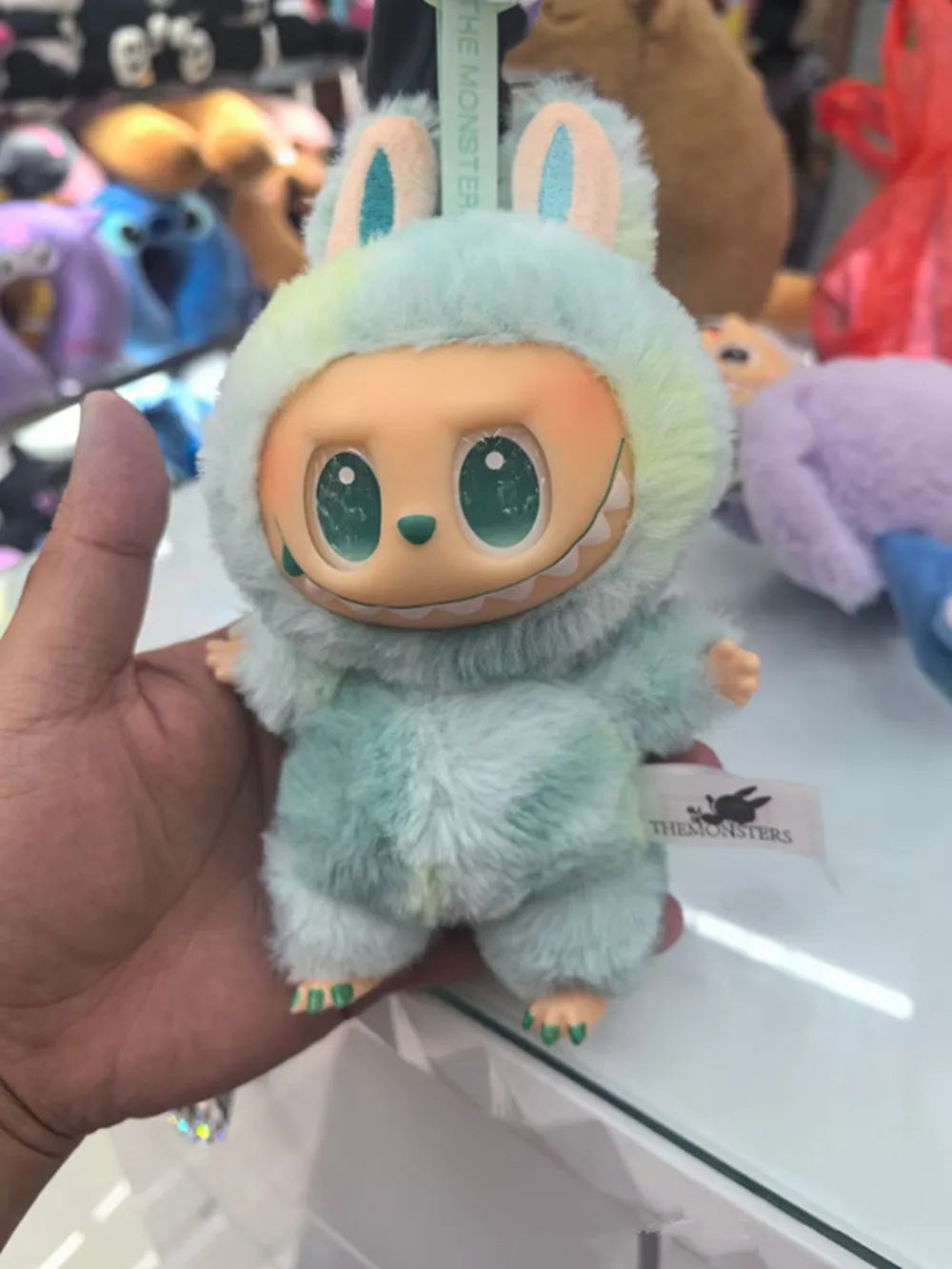=Miniso New Stitch Eat Some Thing Before Sleep Series Vinyl Blind Box Bag Pendant Cute Plush Doll Mystery Box Toy Surprise Gifts