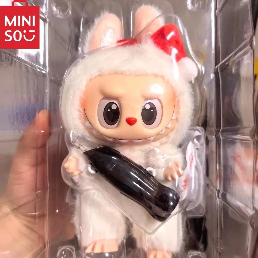 MINISO Blind Box Cola Monster Many Collection Series Vinyl Face Toy Animated Character Face Doll Mystery Surprise Keychain Gift