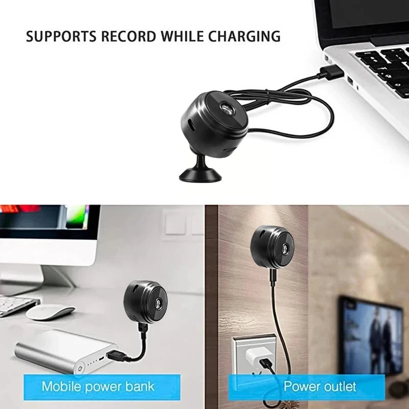 A9 HD Wifi Smart Monitor Surveillance Cameras Sensor Camcorder Web Video Home Safety Wireless Security