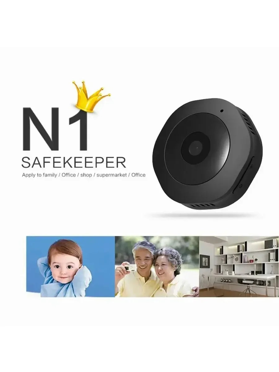 Mini 4K 1080P HD Espia Camera Wifi Smart Home Security IP Webcam Remote Monitoring Small Camcorder Night Vision Invisible Camera