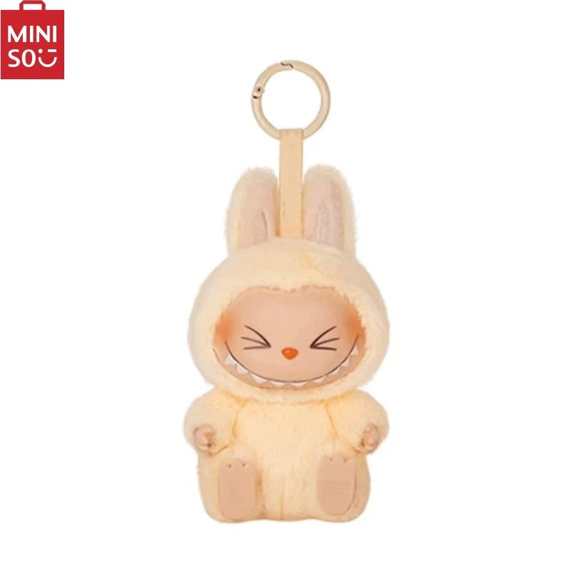 Miniso NEW Anime Figure Have A Seat Series Vinyl Pendant Doll Model Cute Monster Keychain Decorative Ornament Birthday Gift 2025