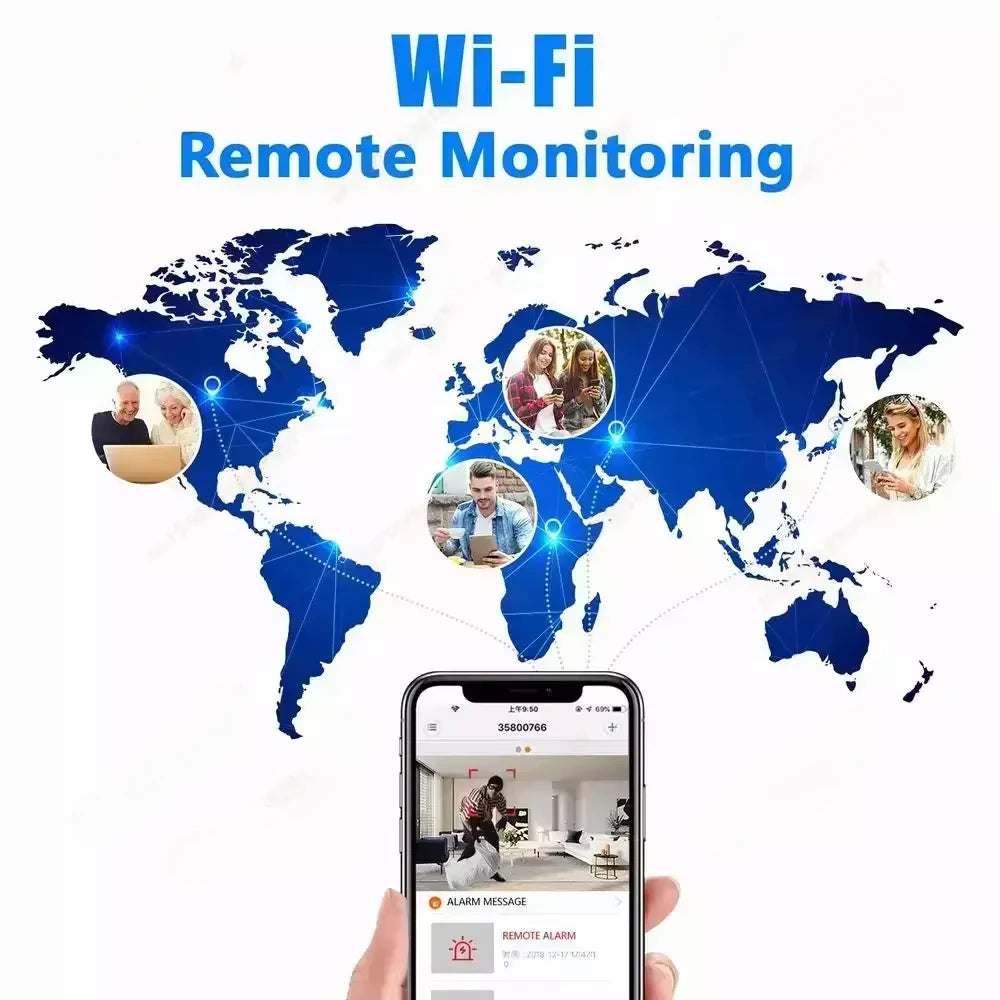 Mini 4K 1080P HD Espia Camera Wifi Smart Home Security IP Webcam Remote Monitoring Small Camcorder Night Vision Invisible Camera