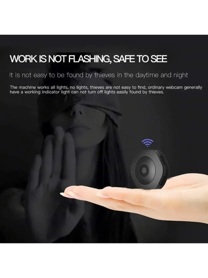 Mini 4K 1080P HD Espia Camera Wifi Smart Home Security IP Webcam Remote Monitoring Small Camcorder Night Vision Invisible Camera