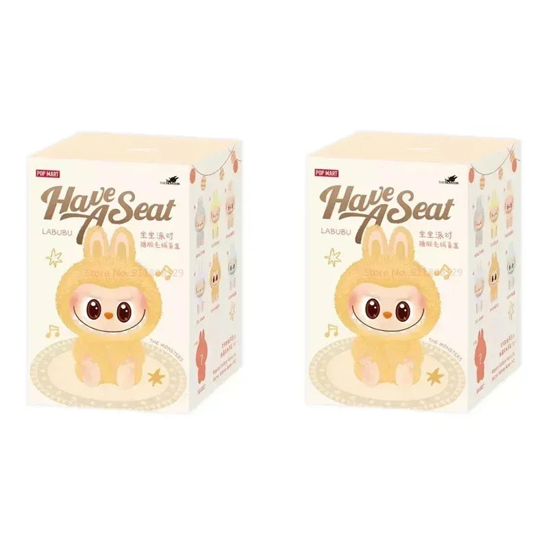 2025 new ordinary style second-generation Labu monster vinyl pendant doll cute statue collection toy birthday gift