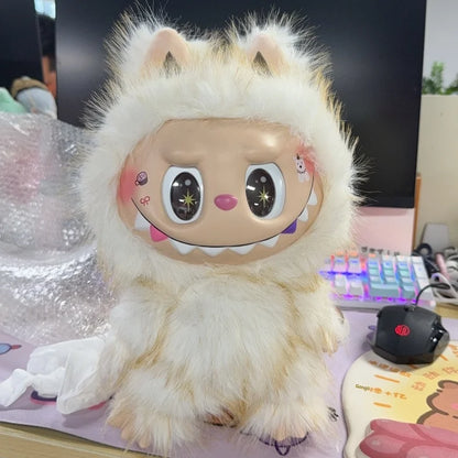 New 38cm Hand-Transformed Doll Monster Zimomo Vinyl Face Dolls Model Big Leader Big Angel Living Room Ornament  Festival Gifs