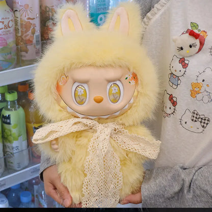 New 38cm Hand-Transformed Doll Monster Zimomo Vinyl Face Dolls Model Big Leader Big Angel Living Room Ornament  Festival Gifs