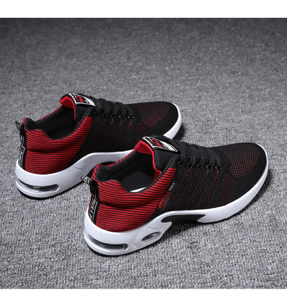 Sports Hiking and Running Shoes for Men Lightweight Men's Designer Mesh Sneakers Lace-Up Male Outdoor Sports Tennis Breath Shoes