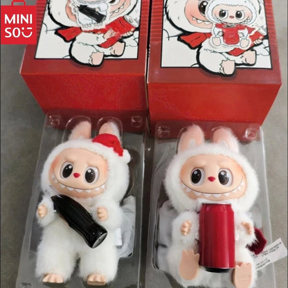 MINISO Blind Box Cola Monster Many Collection Series Vinyl Face Toy Animated Character Face Doll Mystery Surprise Keychain Gift
