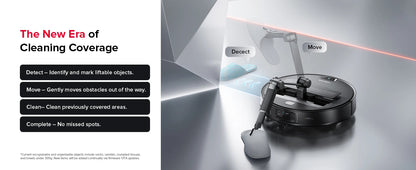roborock Z70 Robot Vacuum OmniGrip Arm AI-Powered 22000Pa Suction 3.14’’ Ultra Slim  Auto Mop Washing & Drying FlexiArm  AI