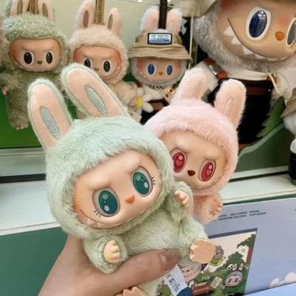 Rabu monster box toys,macaroon II,vinyl dolls blind box models,key chains, gifts table decorations,Christmas gifts for children.