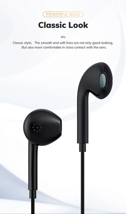 TOPK F20 3.5mm In-ear Headphone HiFi Sound Quality with Mic Type C Jack Earphone Original High Quality Headset Sport Headset